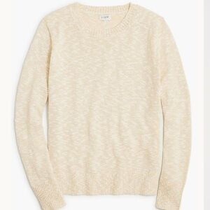 J. Crew Women's Beach Sweater Size XXL Cotton Blend Preppy Crewneck Old Money